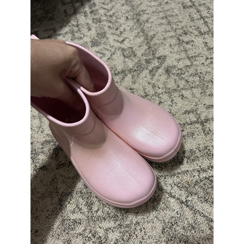 Cat And Jack Pink Eli Rainboots Size 12 - Picture 2 of 4